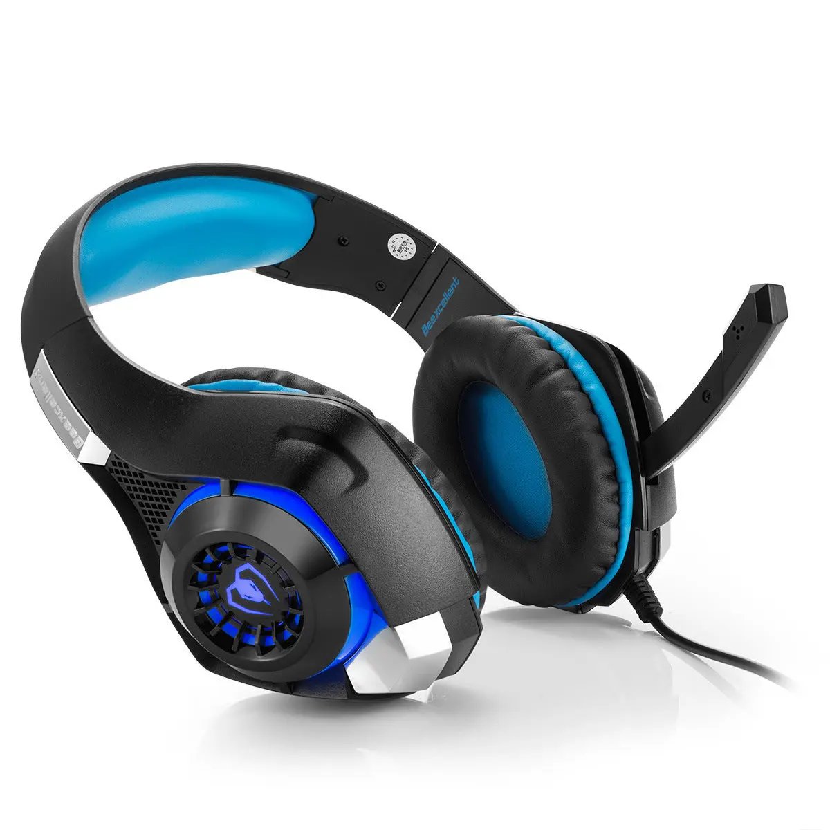 Casque Gamer Stéréo avec Micro & Lumières LED Électro93