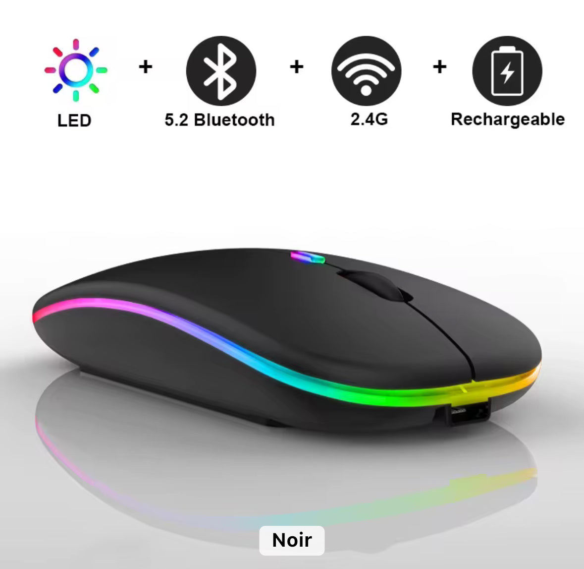 Souris Bluetooth – Sans Fil