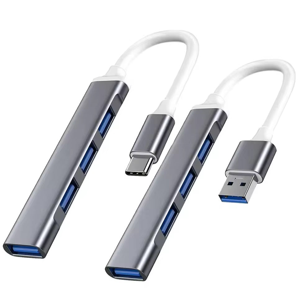 USB-C HUB 4-en-1 – Adaptateur multifonction