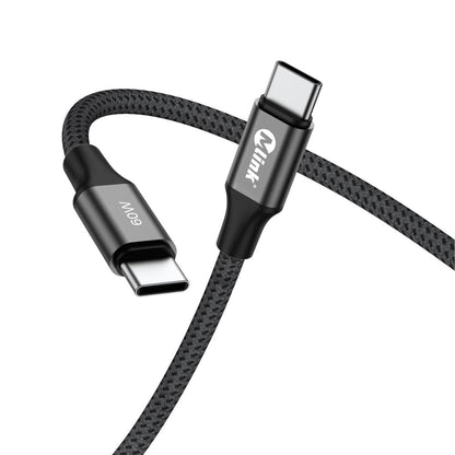Câble USB-C PD60W 20V/3A en nylon tressé à charge rapide KEKO Collection