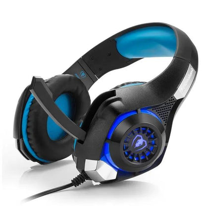 Casque Gamer Stéréo avec Micro & Lumières LED Électro93