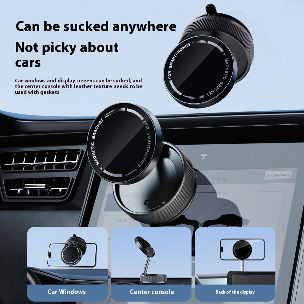 Magnetic support phone