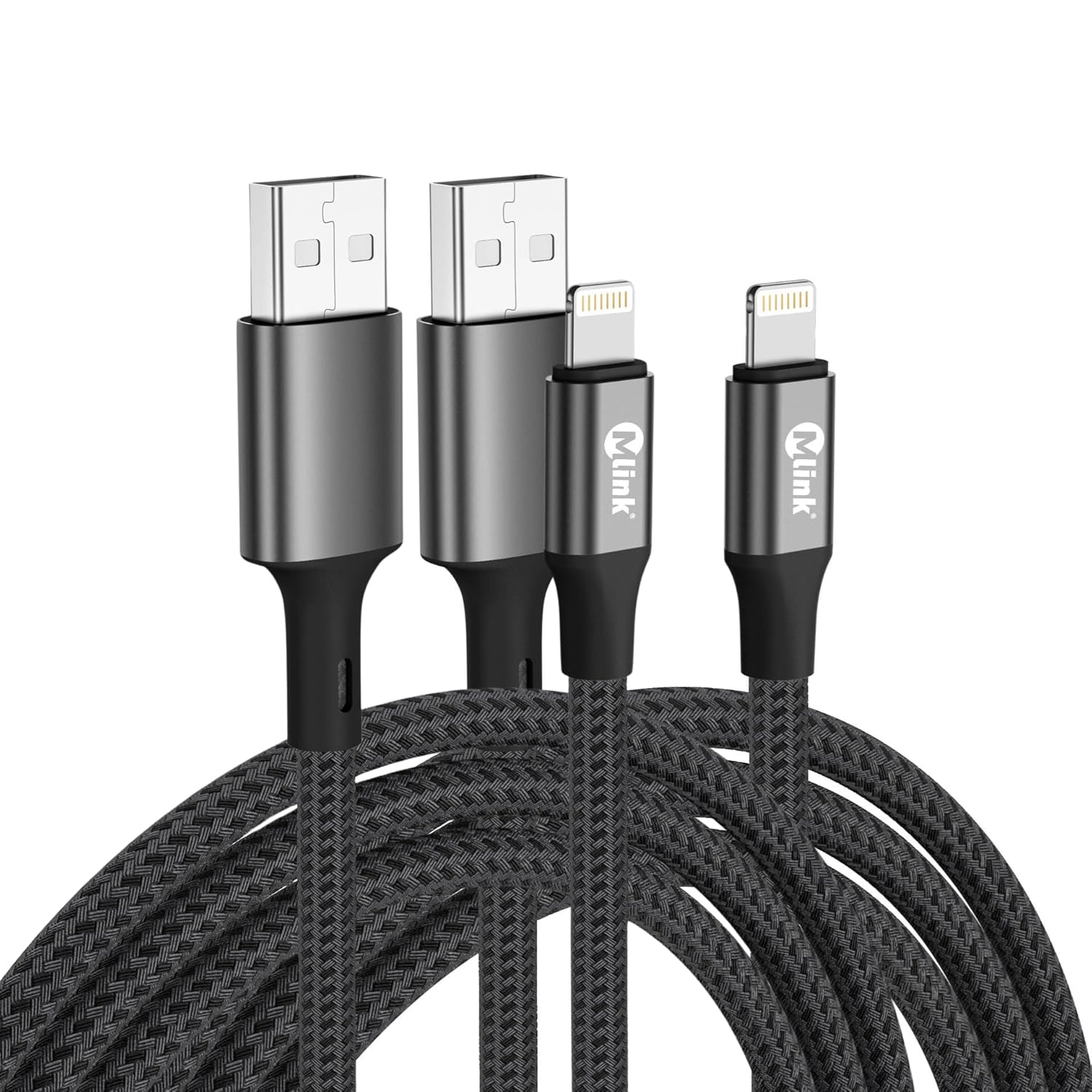 Câble Lightning à USB PD20W 5V/2.4A en nylon tressé à charge rapide KEKO Collection