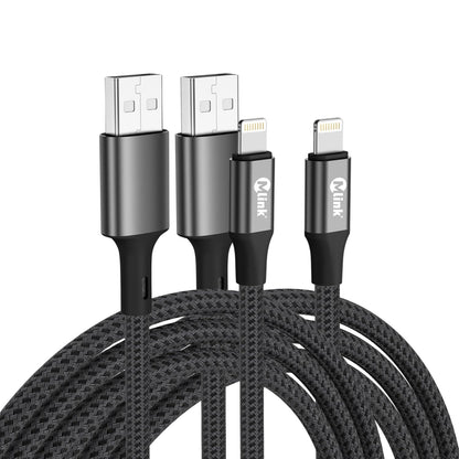 Câble Lightning à USB PD20W 5V/2.4A en nylon tressé à charge rapide KEKO Collection