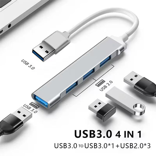 Pack Souris sans fil + Hub USB 3.0 à 4 ports