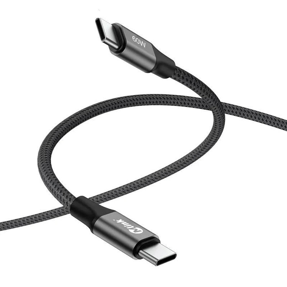 Câble USB-C PD60W 20V/3A en nylon tressé à charge rapide KEKO Collection