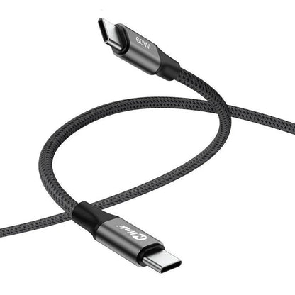 Câble USB-C PD60W 20V/3A en nylon tressé à charge rapide KEKO Collection