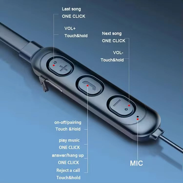 🎧 Collier Audio Bluetooth Électro 93