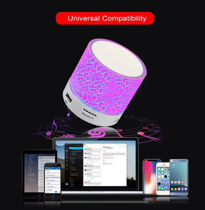 Mini Haut-Parleur Bluetooth LED