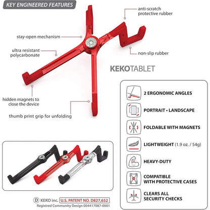 KEKO Support à Tablette Universel - Crystal KEKO Collection