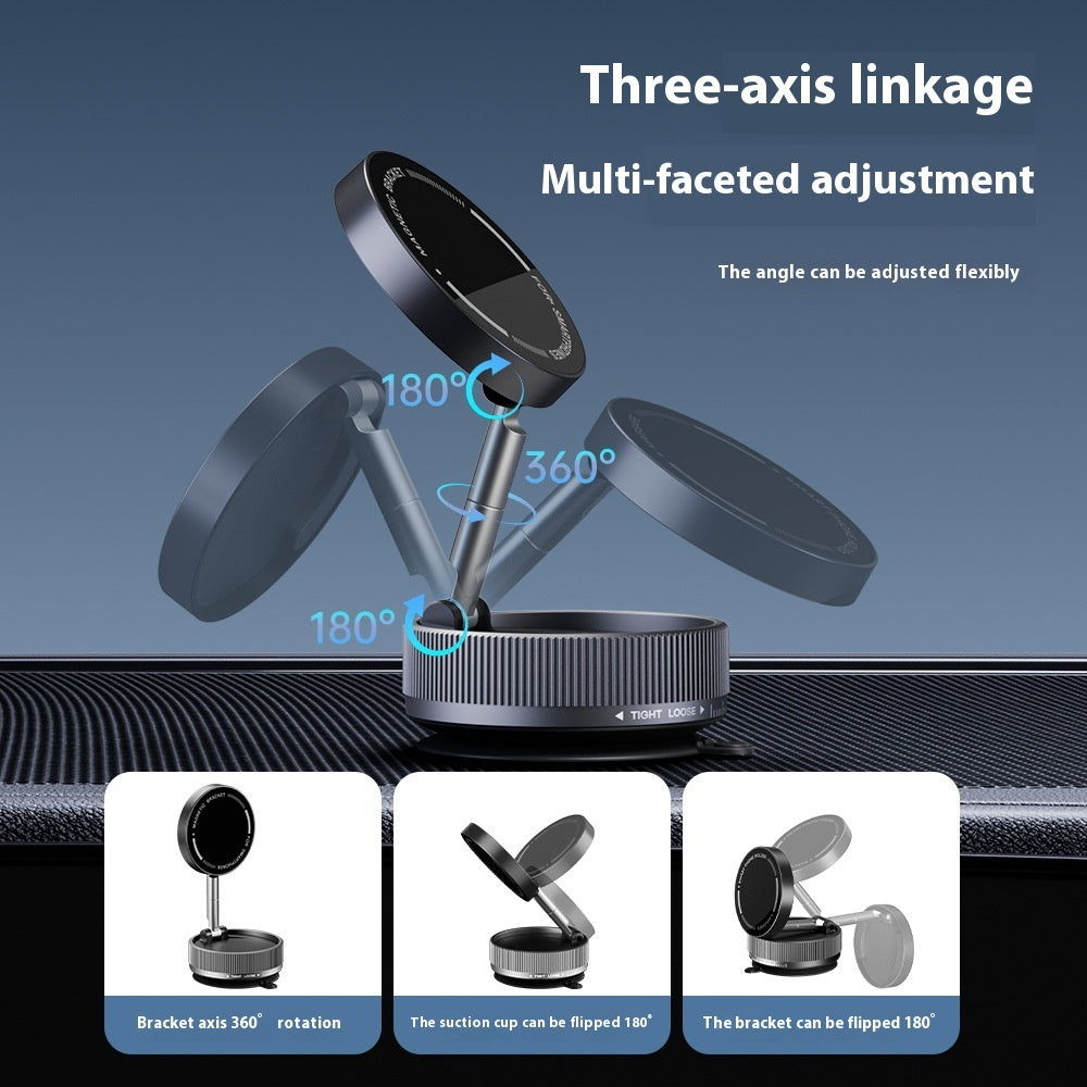 Magnetic support phone