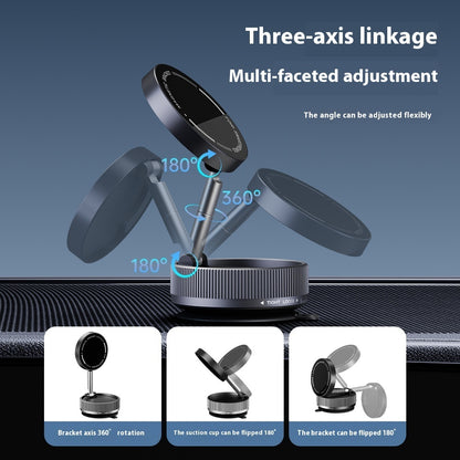 Magnetic support phone